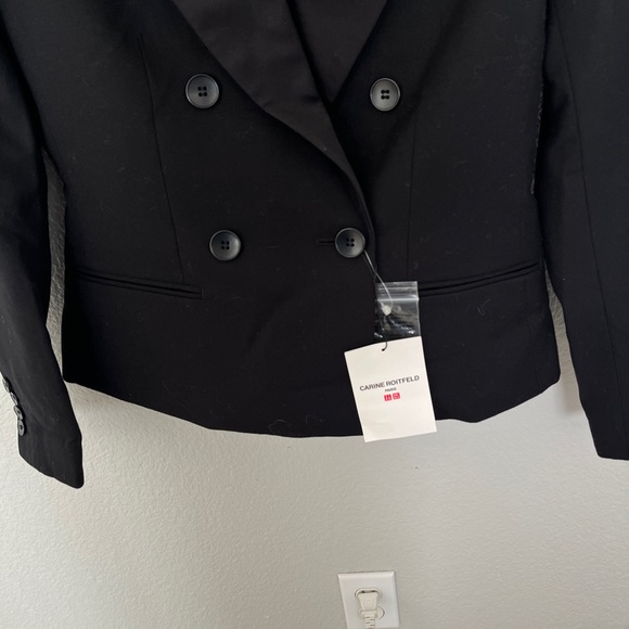 NWT: Uniqlo x Carine Roitfeld women’s Tux Blazer: size XS - Picture 3 of 5